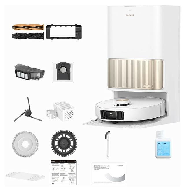 Товар Робот-пылесос Dreame L40s Pro, белый, управление со смартфона