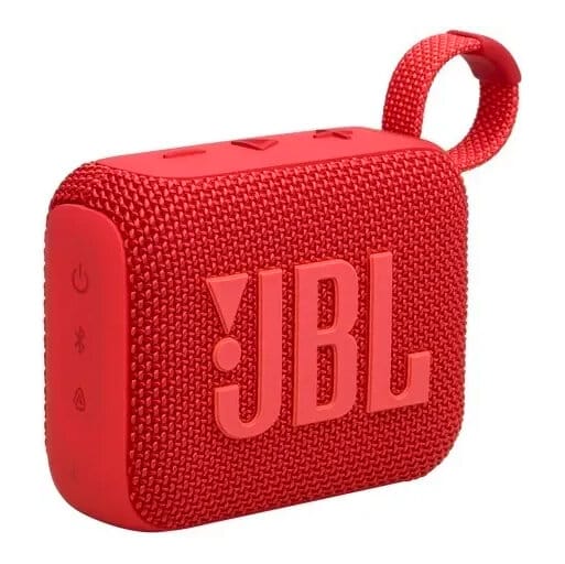 Товар Портативная акустическая система JBL Go 4 Red (JBLGO4RED), 4.2 Вт, 90–20 000 Гц, красный
