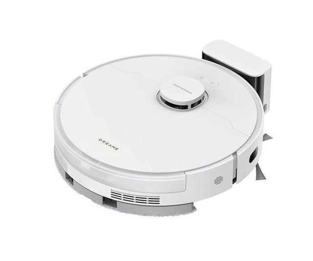 Товар Пылесос-робот Dreame D20 Pro White, для сухой и влажной уборки, с голосовым управлением и зарядной станцией, белый