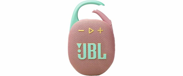 Товар Портативная колонка JBL Clip 5 Pink, Bluetooth, время работы 12ч