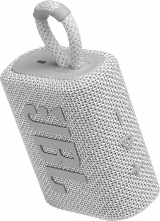 Товар Беспроводная колонка (портативная акустика) JBL GO 3 JBLGO3WHT White (белый), Bluetooth, 4.2Вт мощность