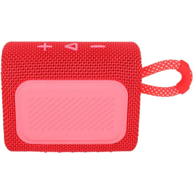 Товар Портативная колонка JBL GO3RED, моно, 4,2Вт, 2700 мАч, Bluetooth, встроенная ручка, красная