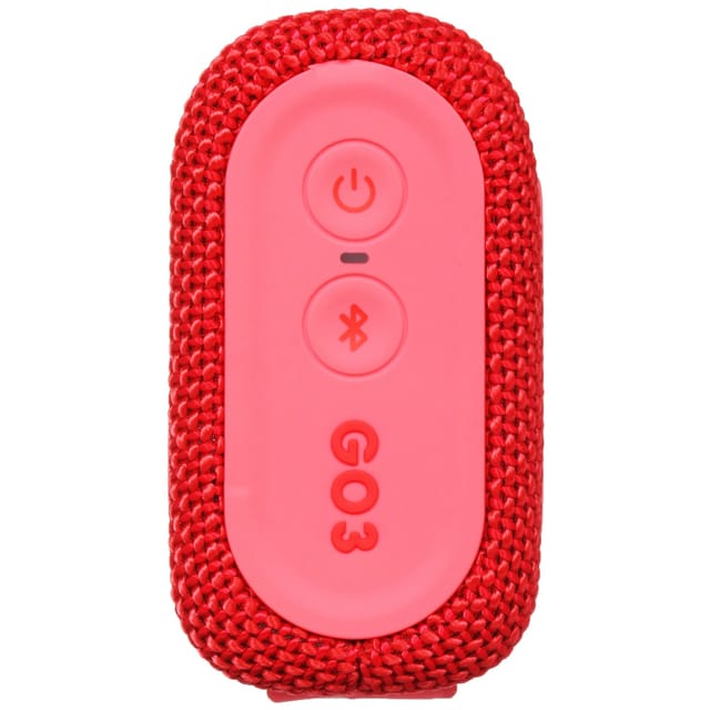 Товар Портативная колонка JBL GO3RED, моно, 4,2Вт, 2700 мАч, Bluetooth, встроенная ручка, красная