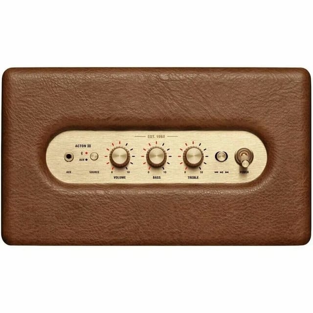 Товар Колонка Marshall Acton 3 портативная акустика , Brown коричневый