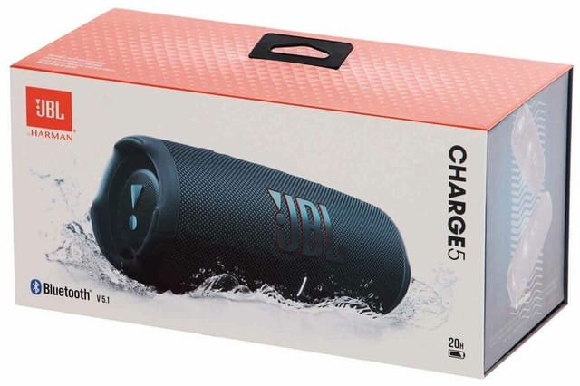 Товар Портативная акустика JBL Charge 5, колонка, цвет Blue, (синий)
