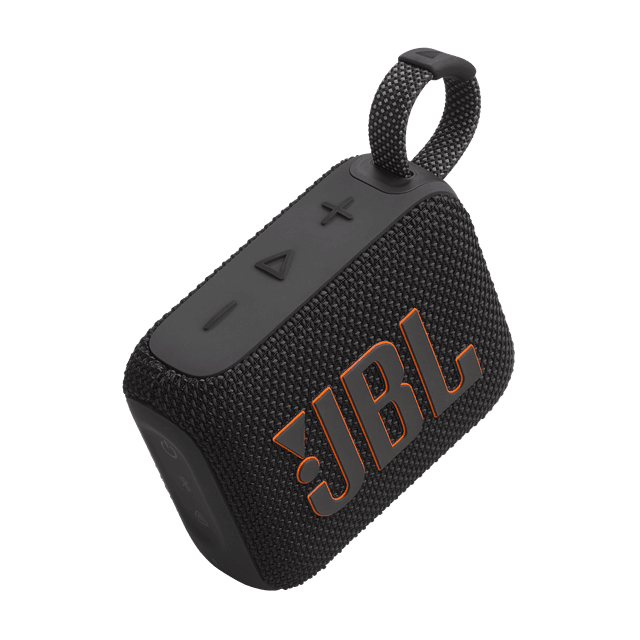 Товар Портативная колонка JBL Go 4 Black, 4.2Вт, 7ч, влагозащитная, с ремешком