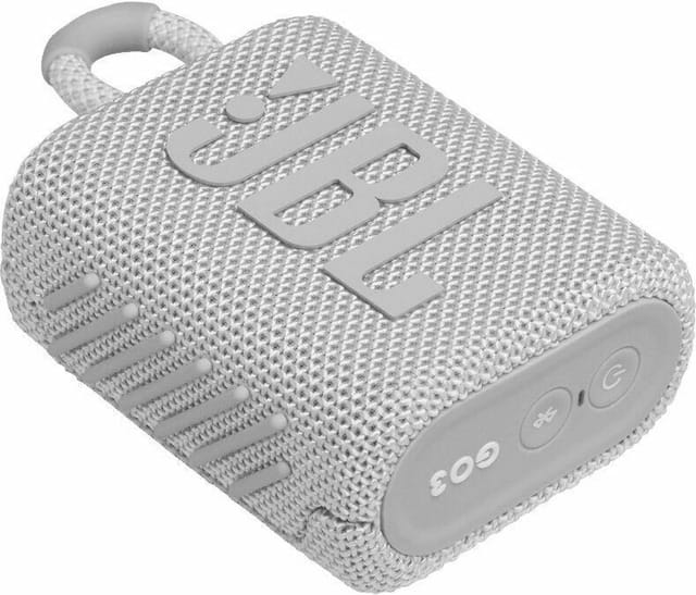 Товар Беспроводная колонка (портативная акустика) JBL GO 3 JBLGO3WHT White (белый), Bluetooth, 4.2Вт мощность