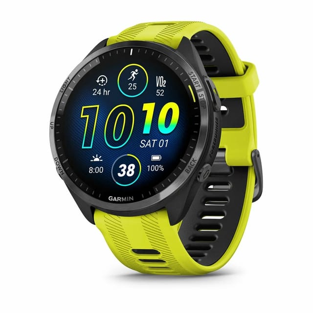 Товар GARMIN Forerunner 965 Amoled Black wt Yellow Band (010-02809-12)
