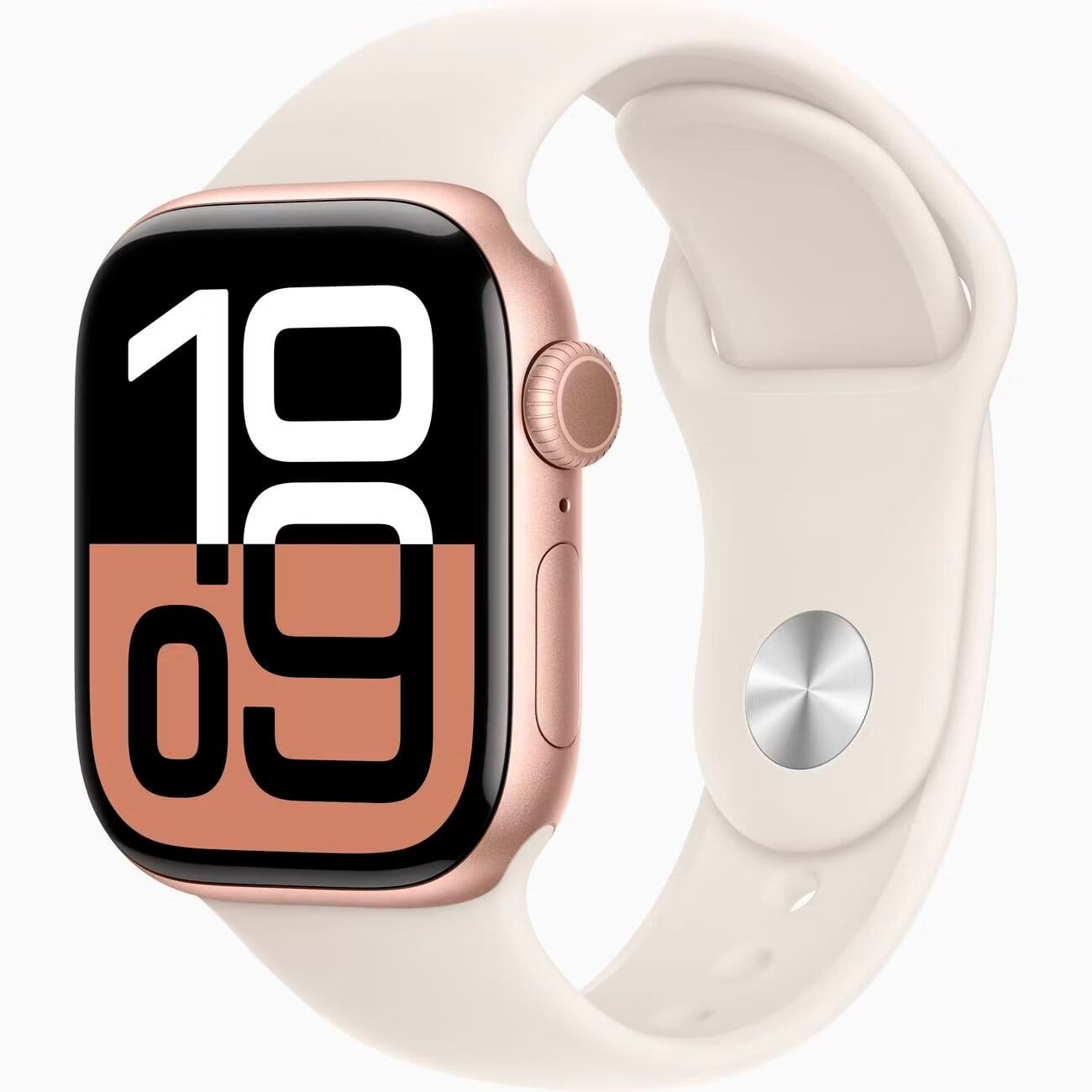 Товар Умные часы Apple Watch S10 42mm Rose Gold (Золотистый), Sport band S/M