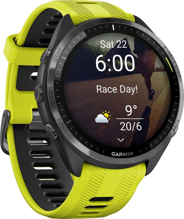 Товар GARMIN Forerunner 965 Amoled Black wt Yellow Band (010-02809-12)