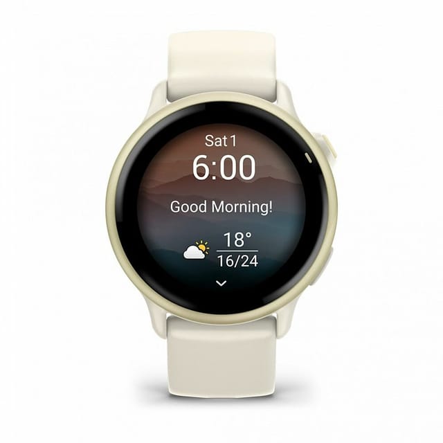 Товар Умные часы Garmin Vivoactive 6, Lunar Gold/Bone (010-02985-01)