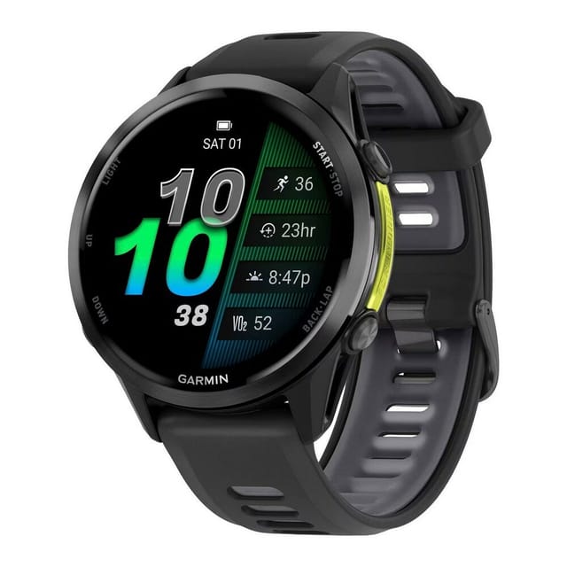 Товар Умные часы Garmin Forerunner 970 47mm Carbon Gray Black 010-02969-10
