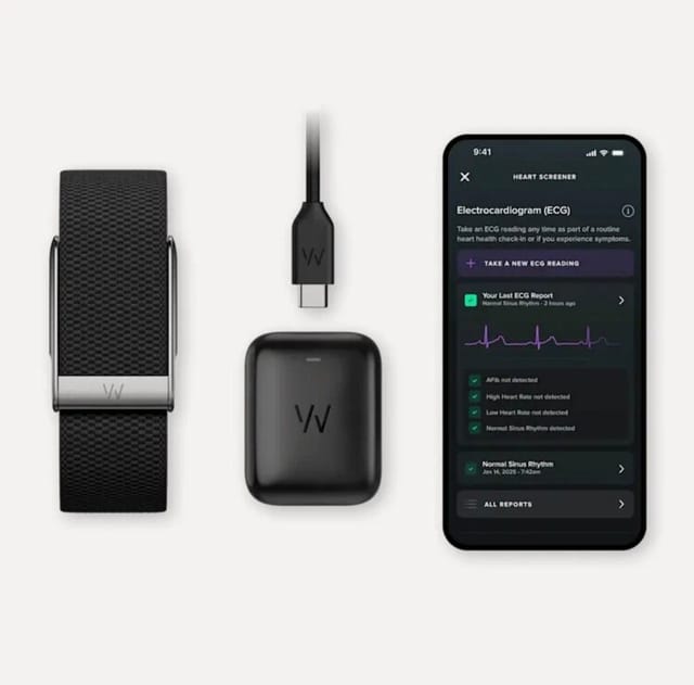 Товар Фитнес-браслет "Whoop 5.0 Life MG", серебристые, с подпиской на 12 месяцев