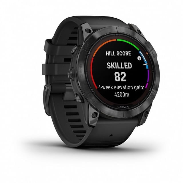 Товар Умные часы Garmin Fenix 7x pro solar Slate Gray / Black Band 010-02778-00