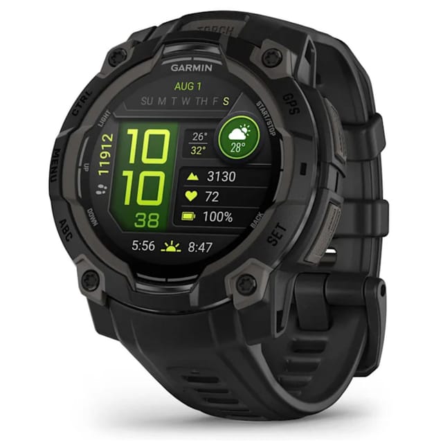 Товар Часы Garmin Instinct 3 45 mm AMOLED Black with Black Band  (010-02936-00)