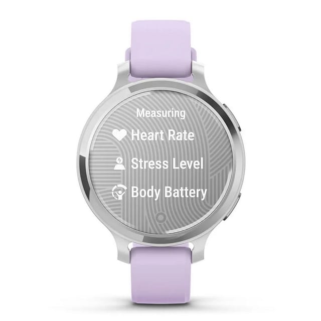 Товар Умные часы Garmin Lily 2 Active Silver with Purple Jasmine Silicone Band 010-02891-01