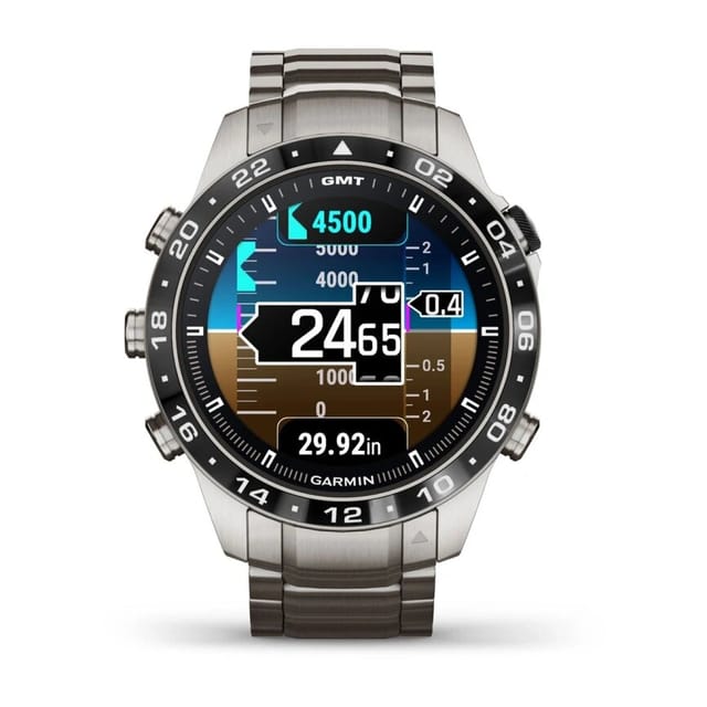 Товар Умные часы Garmin MARQ Gen 2 Aviator , AMOLED, сапфировое стекло, титановый корпус 010-02648-01