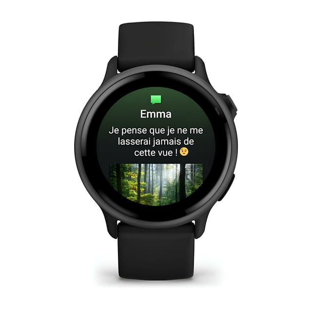 Товар Смарт-часы Garmin Vivoactive 6 Black 010-02985-00, AMOLED-экран, черные