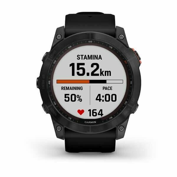 Товар Умные часы Garmin Fenix 7X Solar серый с черным ремешком 010-02541-01