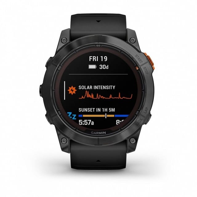 Товар Умные часы Garmin Fenix 7x pro solar Slate Gray / Black Band 010-02778-00