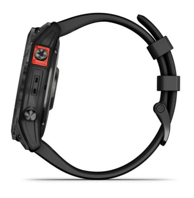 Товар Умные часы Garmin Fenix 7X Solar серый с черным ремешком 010-02541-01