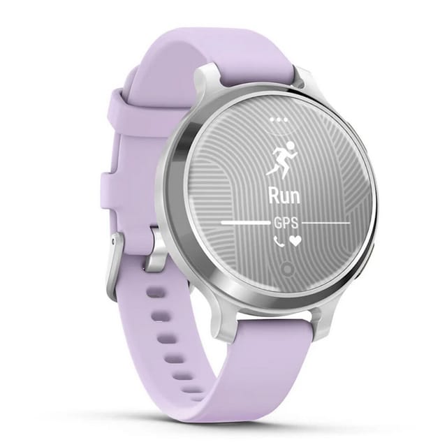 Товар Умные часы Garmin Lily 2 Active Silver with Purple Jasmine Silicone Band 010-02891-01