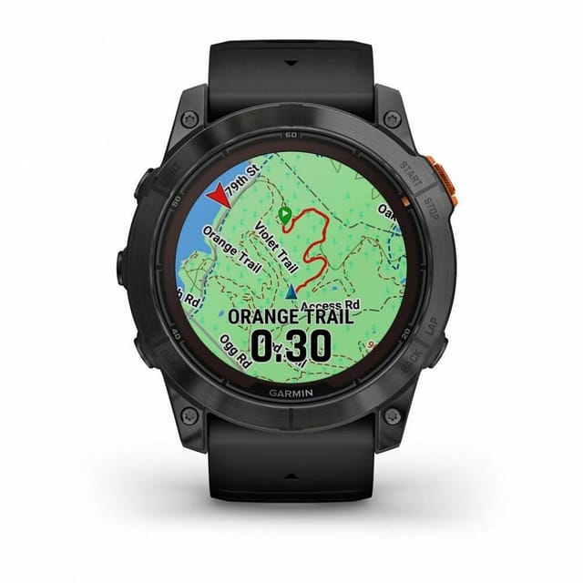 Товар Умные часы Garmin Fenix 7x pro solar Slate Gray / Black Band 010-02778-00