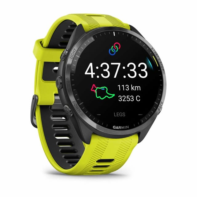 Товар GARMIN Forerunner 965 Amoled Black wt Yellow Band (010-02809-12)