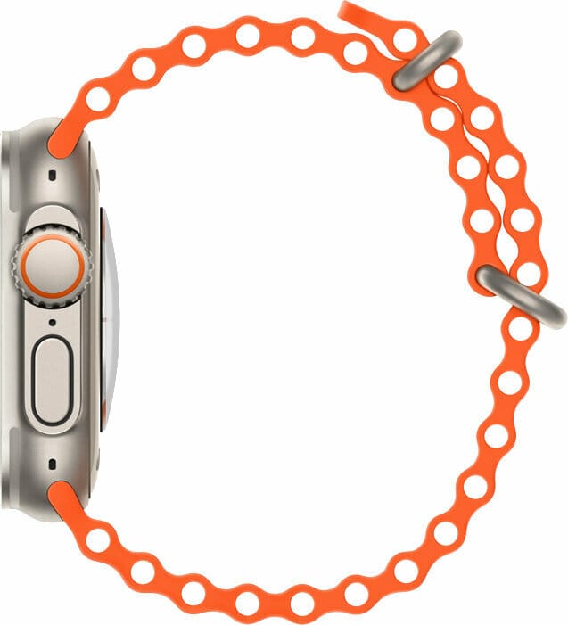 Товар Умные часы Apple Watch Ultra 2 GPS + Cellular 49mm Natural Titanium Case, Orange Ocean Band