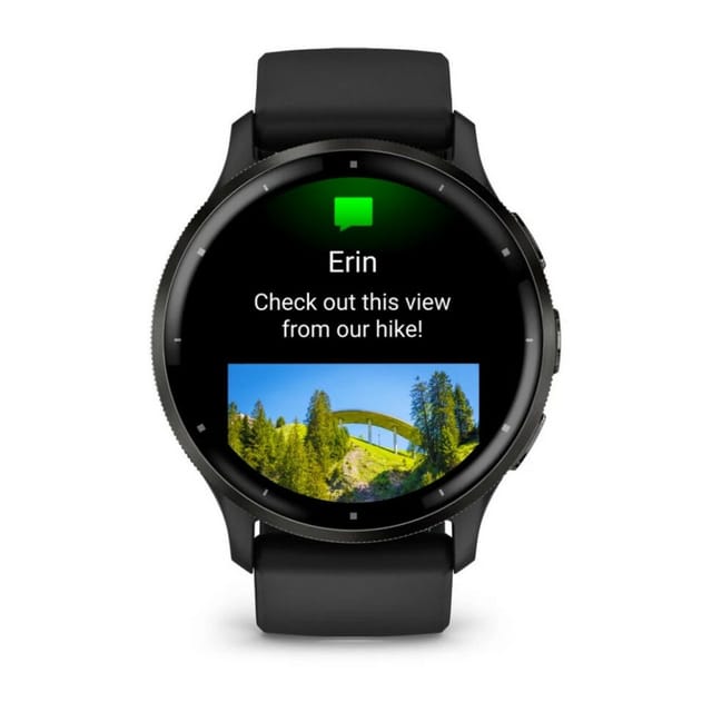Товар Часы Garmin Venu 3 Black 010-02784-01, AMOLED, круглый корпус