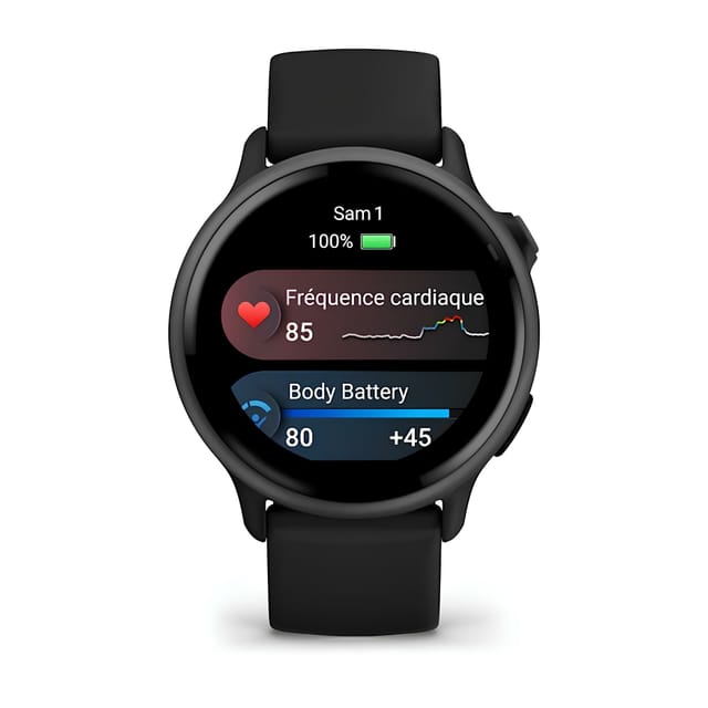 Товар Смарт-часы Garmin Vivoactive 6 Black 010-02985-00, AMOLED-экран, черные