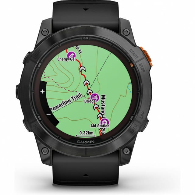 Товар Умные часы Garmin Fenix 7X Solar серый с черным ремешком 010-02541-01