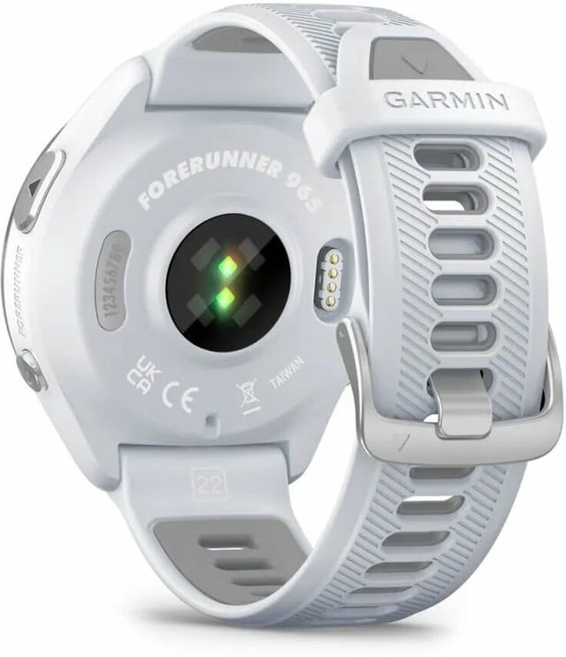 Товар GARMIN Forerunner 965 Amoled Silver wt White Band (010-02809-11)