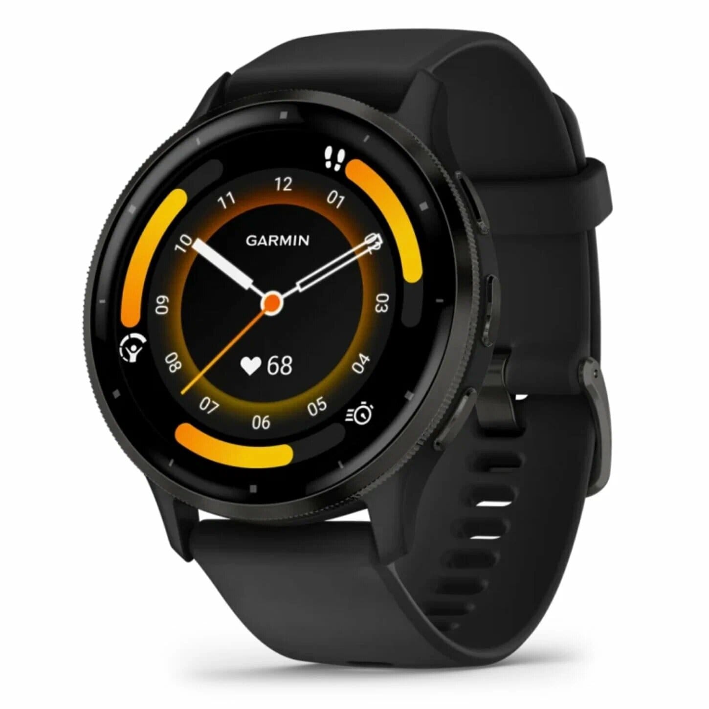 Товар Часы Garmin Venu 3 Black 010-02784-01, AMOLED, круглый корпус
