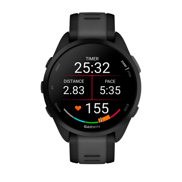 Товар Умные часы Garmin Forerunner 165 Amoled Black Slate Gray 010-02863-20
