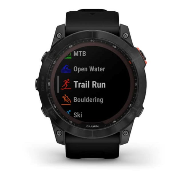 Товар Умные часы Garmin Fenix 7X Solar серый с черным ремешком 010-02541-01
