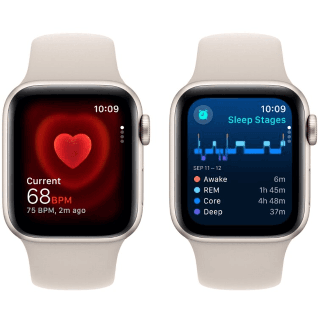 Товар Умные часы Apple Watch SE 2 (2024) 40mm Starlight (Сияющая звезда), Aluminum Case Sport Band M/L GPS