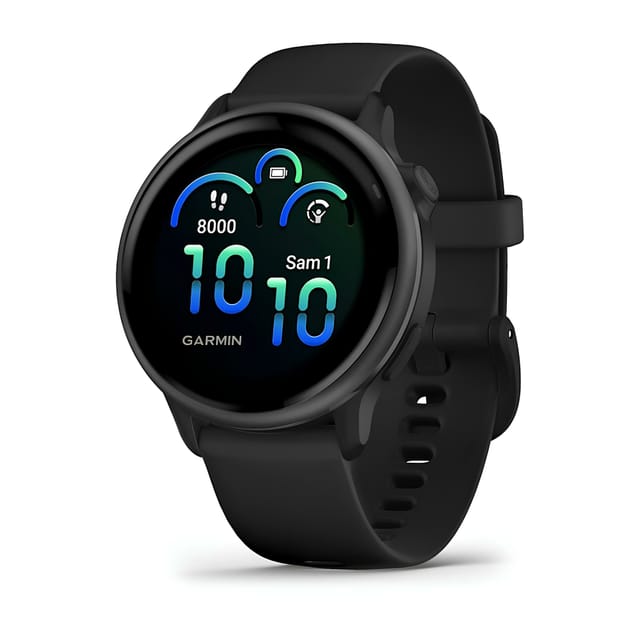 Товар Смарт-часы Garmin Vivoactive 6 Black 010-02985-00, AMOLED-экран, черные