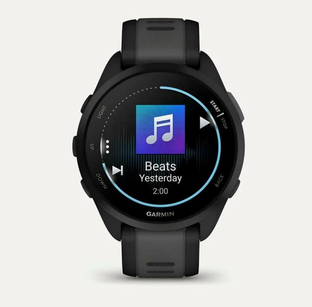 Товар Умные часы Garmin Forerunner 165 Amoled Music Black Slate 010-02863-30