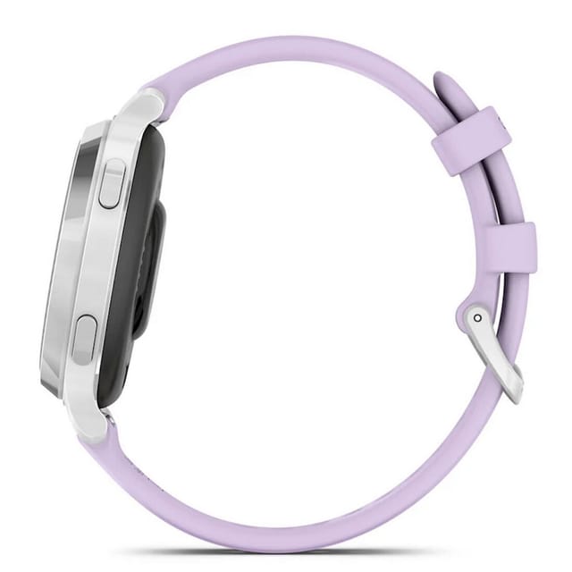 Товар Умные часы Garmin Lily 2 Active Silver with Purple Jasmine Silicone Band 010-02891-01