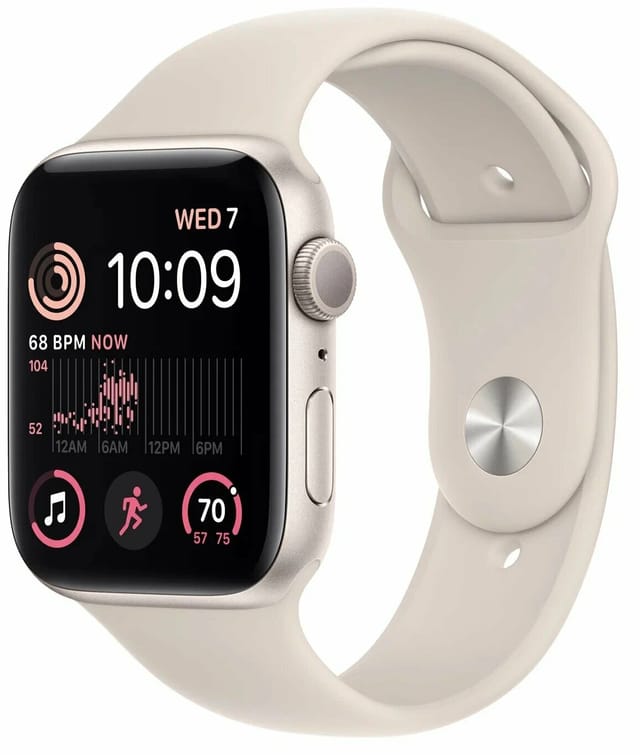 Товар Apple Watch SE2 2024 40mm Starlight. Starlight Sport Band S/M.