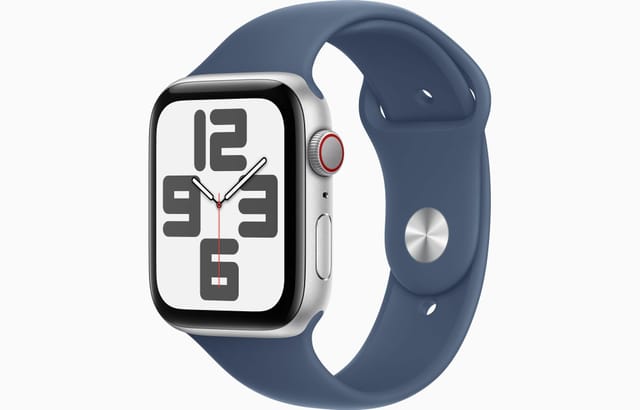Товар Смарт-часы Apple Watch SE 2 (2024) 40mm Silver Denim (Синий деним), Aluminum Case Sport Band M/L