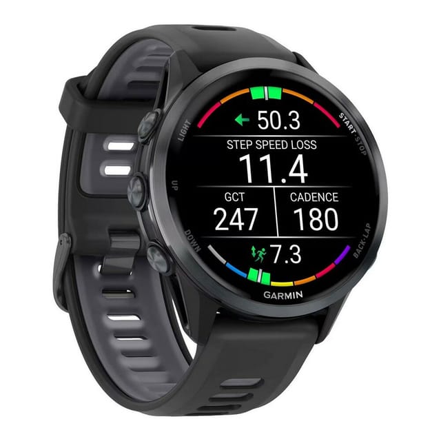 Товар Умные часы Garmin Forerunner 970 47mm Carbon Gray Black 010-02969-10