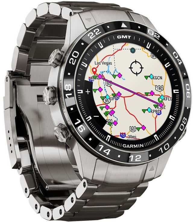 Товар Умные часы Garmin MARQ Gen 2 Aviator , AMOLED, сапфировое стекло, титановый корпус 010-02648-01