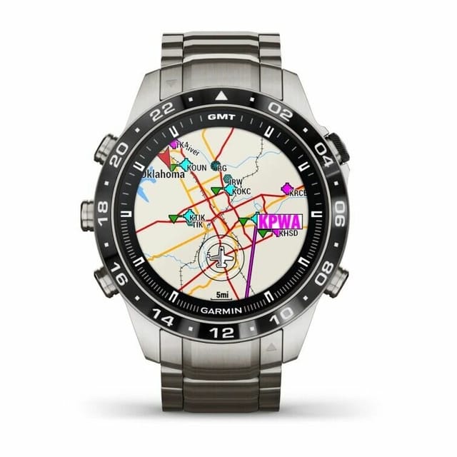 Товар Умные часы Garmin MARQ Gen 2 Aviator , AMOLED, сапфировое стекло, титановый корпус 010-02648-01