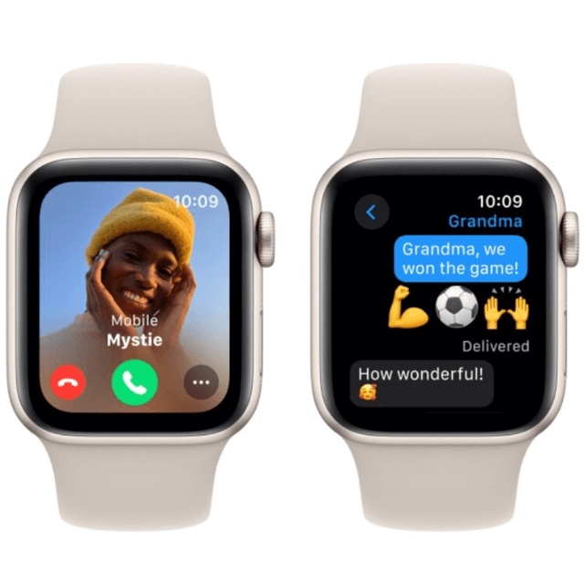 Товар Умные часы Apple Watch SE 2 (2024) 40mm Starlight (Сияющая звезда), Aluminum Case Sport Band M/L GPS