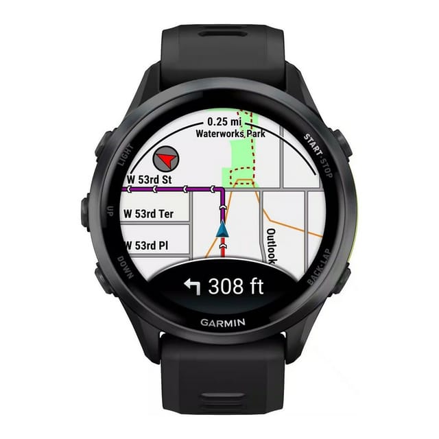 Товар Умные часы Garmin Forerunner 970 47mm Carbon Gray Black 010-02969-10