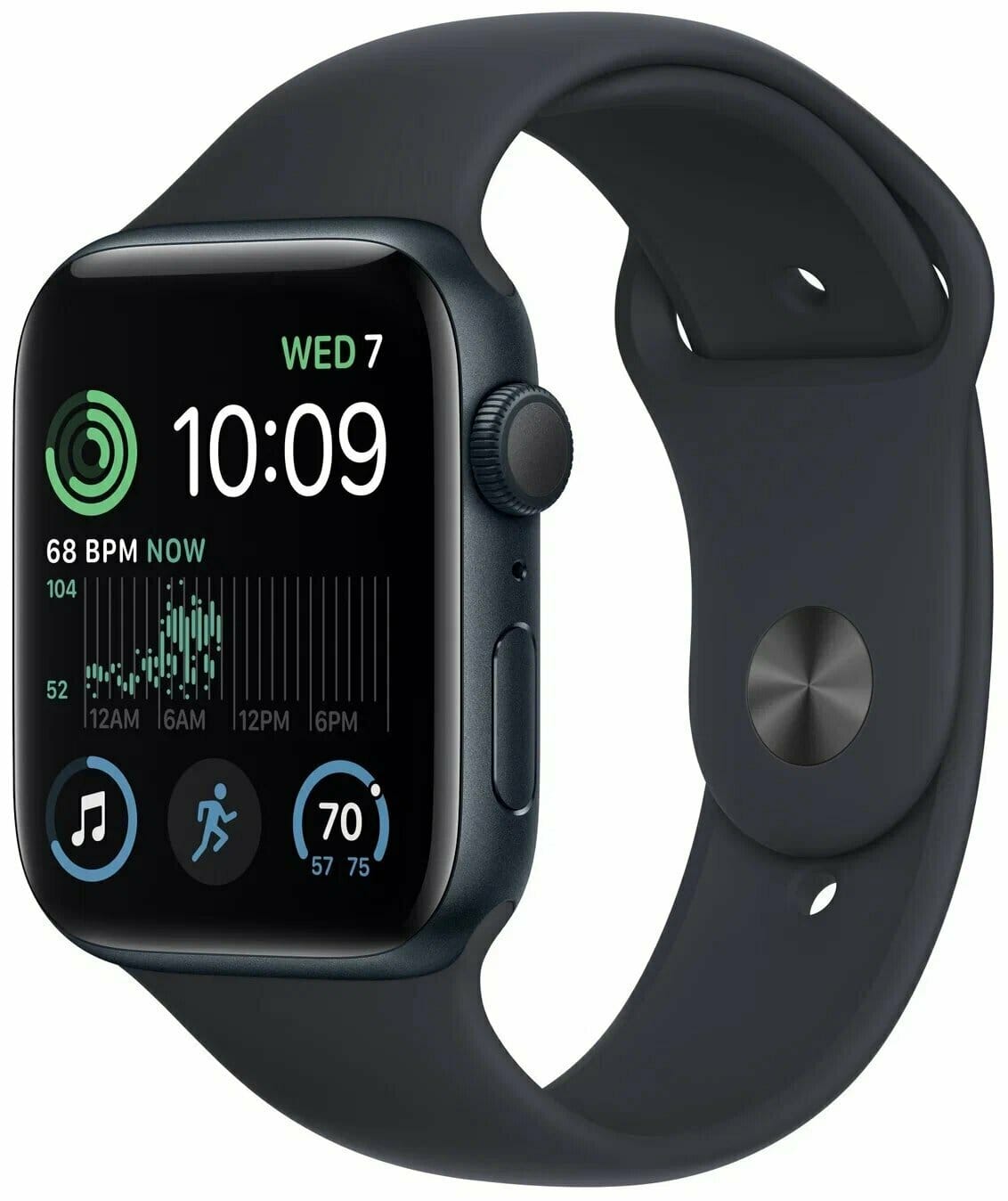 Товар Смарт-часы Apple Watch SE 2 (2024) 40mm Midnight (Темная ночь), Aluminum Case Sport Band M/L GPS