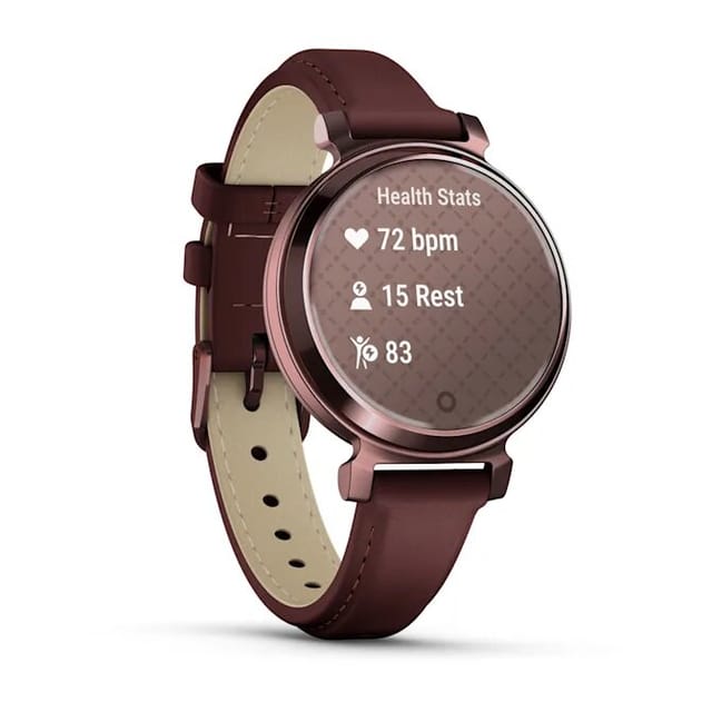 Товар Умные часы Garmin Lily 2 Dark Bronze Case with Mulberry Leather Band 010-02839-03