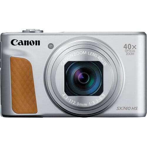 Товар Canon PowerShot SX740 HS Digital Camera – Silver, 40x Zoom, 4K Video, Excellent Condition